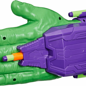 Avengers Hulk Thunderclap Blaster Roleplay Toy with 3 NERF Darts, Super Hero Toys for Kids Ages 5+